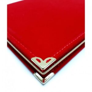 Orta Boy Dikişli Kadife Plaket